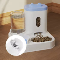 Pet large-capacity feeder integrated automatic water dispenser