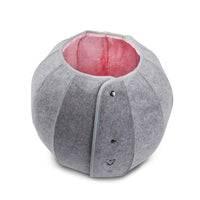 Interactive Soft Cute Shell Foldable Pet Toy Cat Tunnel Cave Tube