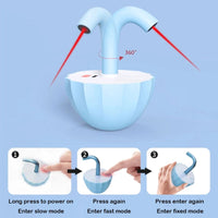 Automatic Cat Laser Toy Interactive Rechargeable with Real Random Trajectory