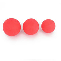 Durable Solid Rubber Dog Chew Tooth Training Ball Pet Toy with Rope Handle