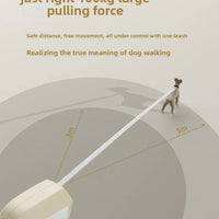 retractable leash for walking cats and dogs, a happy pet leash
