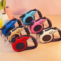 automatic telescopic traction device portable dog walking pet supplies
