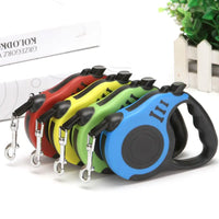 automatic telescopic traction device portable dog walking pet supplies