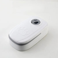Pet Automatic Feeder Timed Quantification Separate Bowls