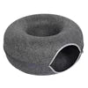 Eco-Friendly Dog House Basket Wool Felt Pet Toy Tunnel