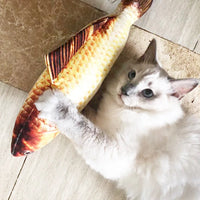 Creative Fish Shape Pet Toy Fish Shape Bite Resistant Catnip