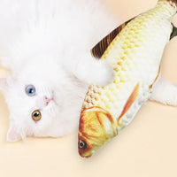 Creative Fish Shape Pet Toy Fish Shape Bite Resistant Catnip