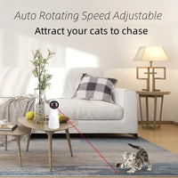 Cute Design Angle Speed Adjustable Indoor Outdoor Automatic Laser Cat Toy