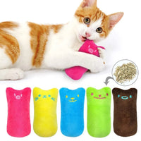 Eco-Friendly Fabric Catnip Toy Cute Animal Shaped Interactive Finger Toys
