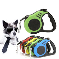 automatic telescopic traction device portable dog walking pet supplies