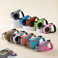 automatic telescopic traction device portable dog walking pet supplies
