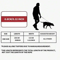 DL001-1pc Pet Leash For Dog, Outdoor Soft Handle Design