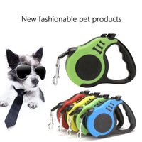 automatic telescopic traction device portable dog walking pet supplies