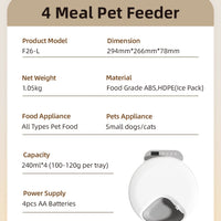 Wet Dry Food Fresh-Keeping Dispenser for Cats and Dogs