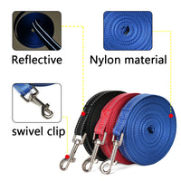 Outdoor Walking Long Strap Pet  Lead Rope Labrador Traction Lanyard Belt