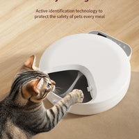 Wet Dry Food Fresh-Keeping Dispenser for Cats and Dogs