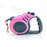 automatic telescopic traction device portable dog walking pet supplies